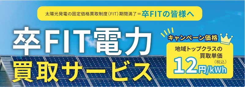 卒FIT電力買取サービス